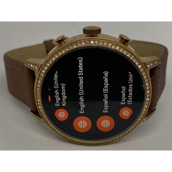 Fossil Gen 4 Authentic Digital Dial Smart Watch Custom Band FTW6021 ZA750 - Picture 6 of 12